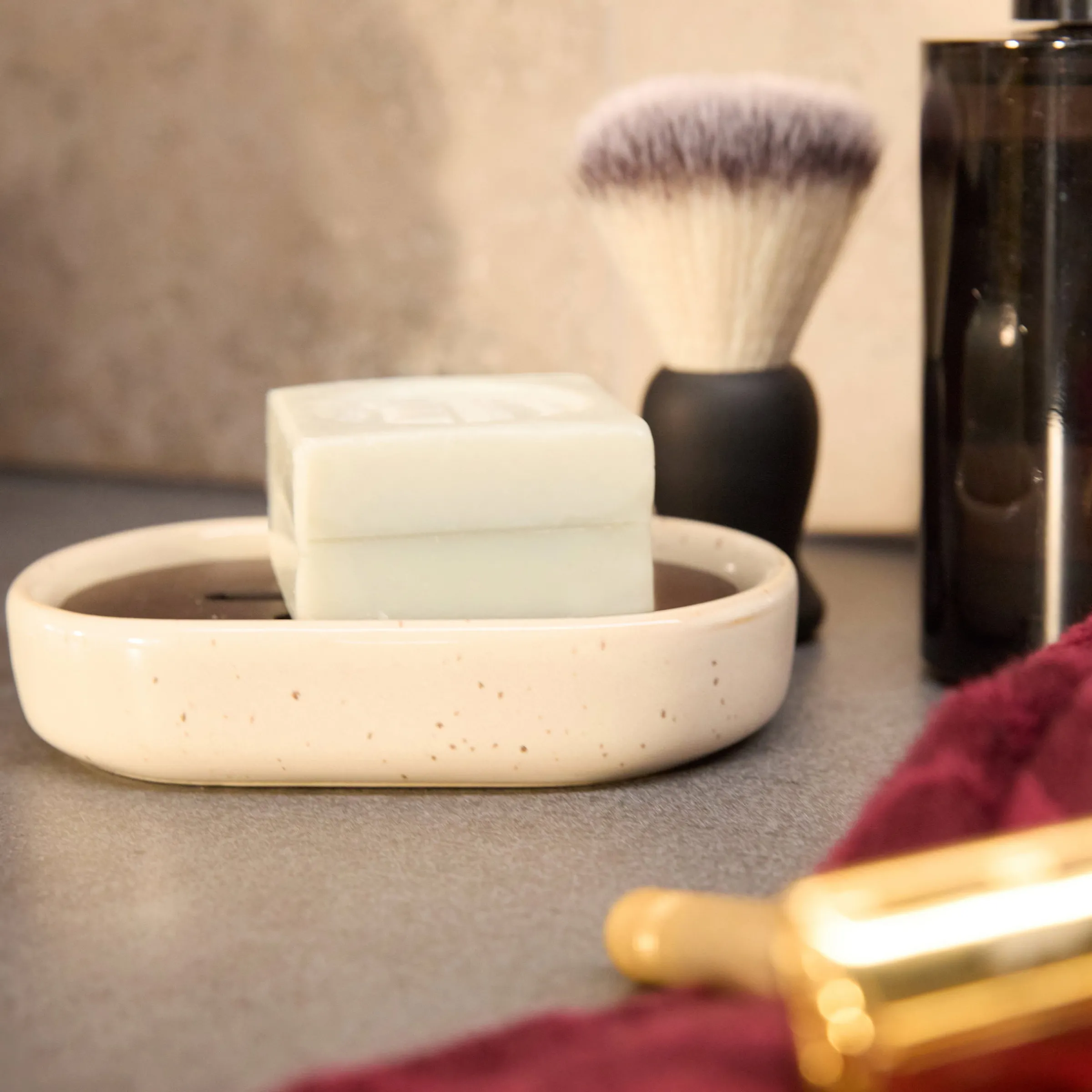 Aura Seifenschale (creme)