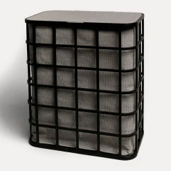 Bamboo Wäschekorb (black/grey)