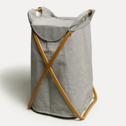 Bamboo Wäschekorb (grey)