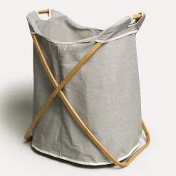 Bamboo Wäschekorb (grey)