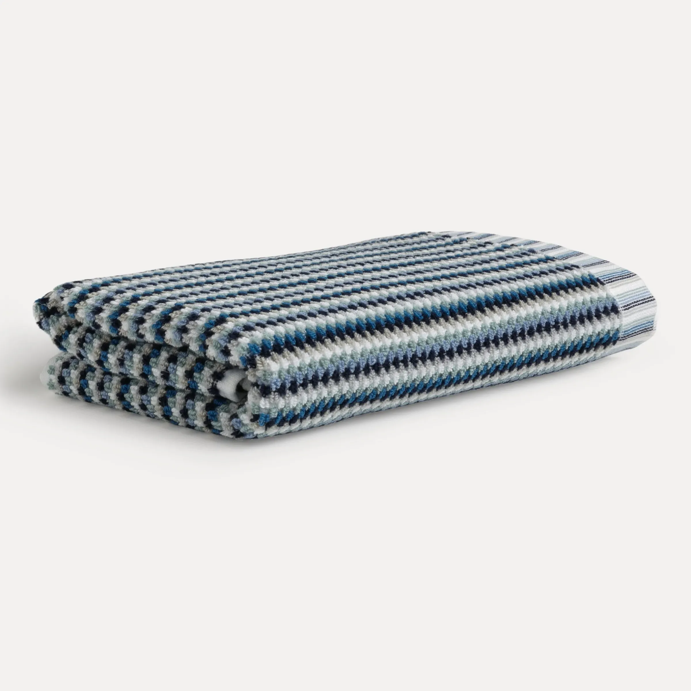 Bliss Duschtuch 67X140 cm (blue/green)