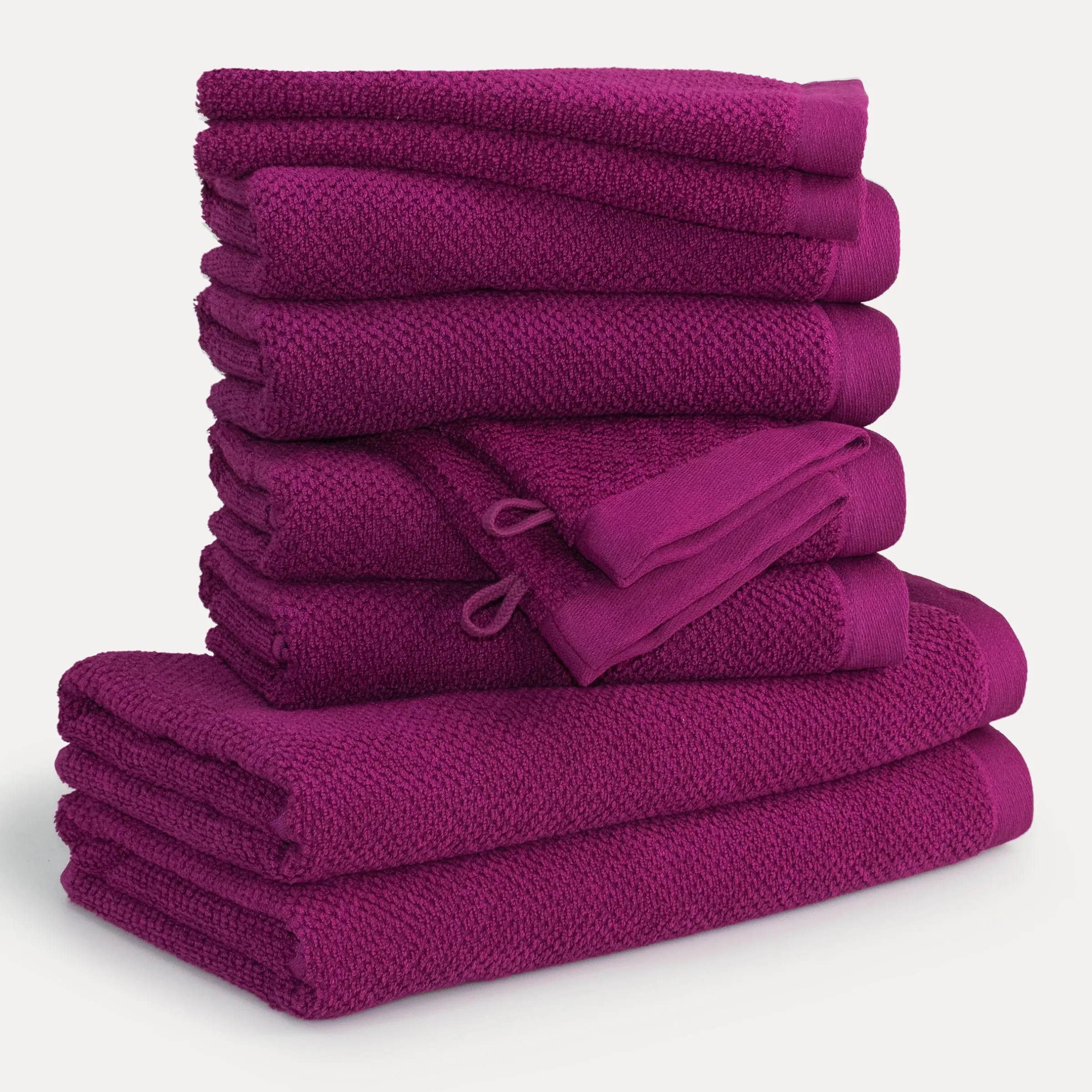 Bliss Handtuchset 10-TLG (berry)