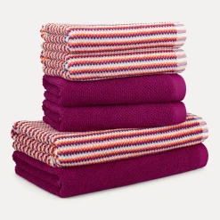 Bliss Handtuchset 6-TLG (berry)