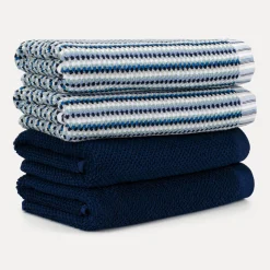 Bliss Handtuchset 4-TLG (deep sea)