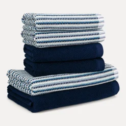 Bliss Handtuchset 6-TLG (deep sea)
