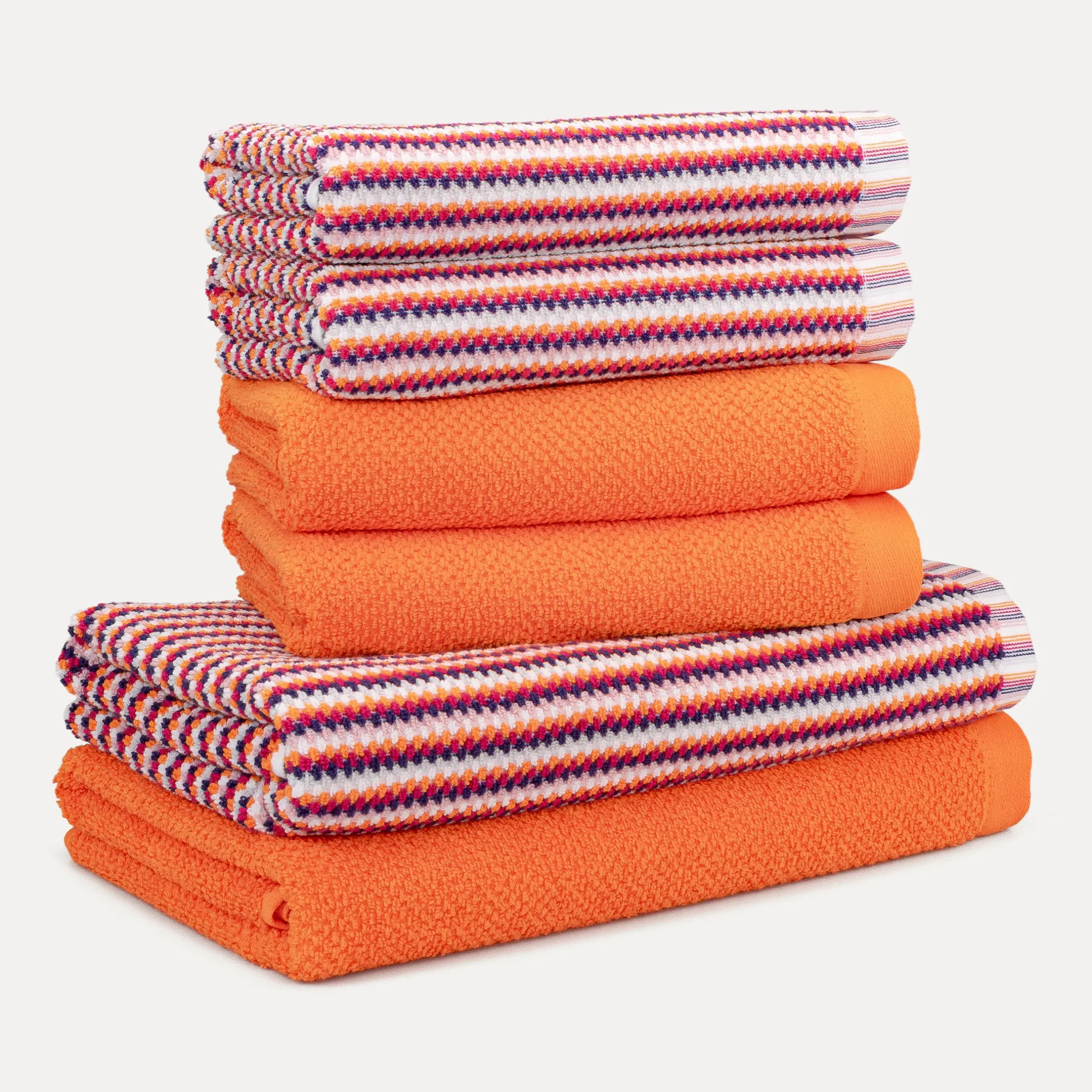 Bliss Handtuchset 6-TLG (orange)