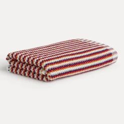 Bliss Handtuch 50X100 cm (berry/orange)
