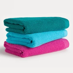 Bliss Handtuch 50X100 cm (emerald)