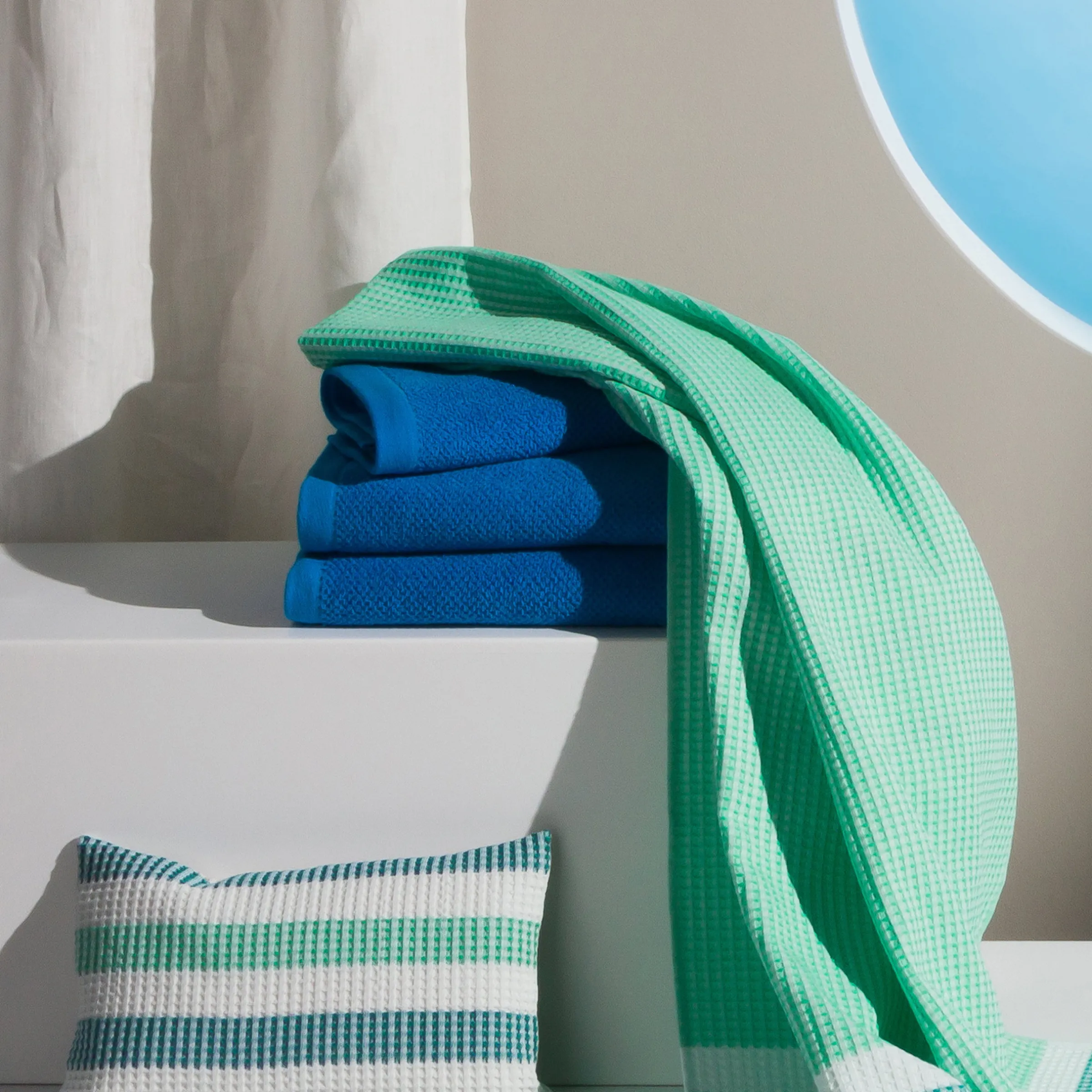 Bliss Strandtuch 80X180 cm (turquoise)