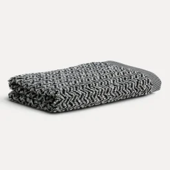 Brooklyn Duschtuch 80X150 cm (nature/black)