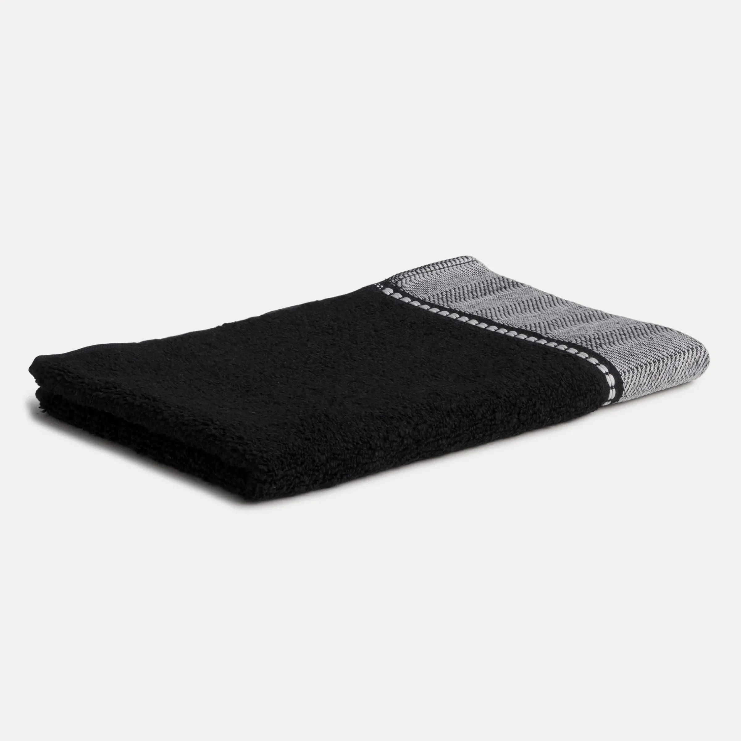 Brooklyn Gästetuch 30X50 cm (black)