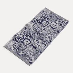 Brooklyn Handtuch 50X100 cm (nature/deep sea)