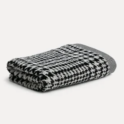 Brooklyn Handtuch 50X100 cm (nature/black)