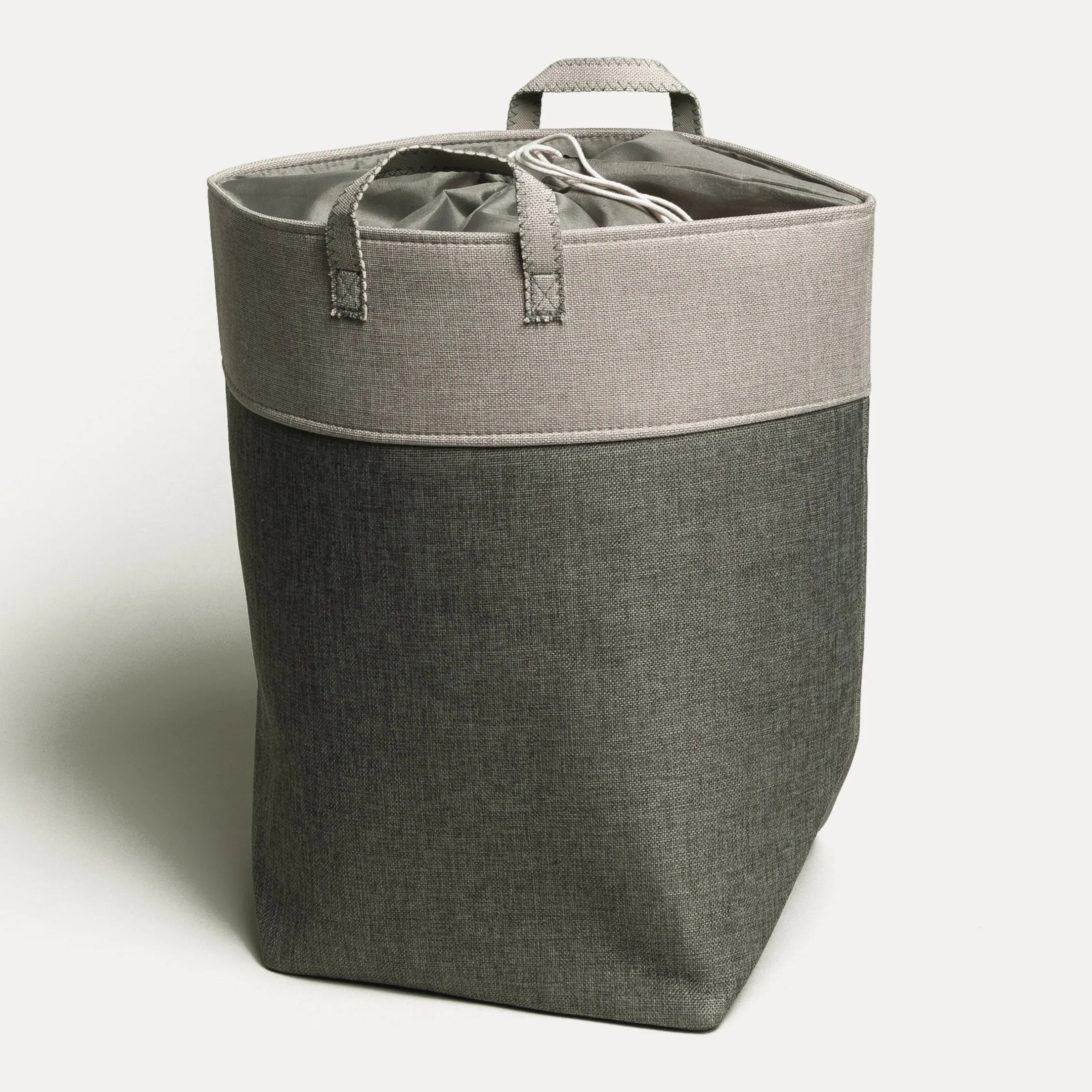 Canvas Wäschekorb (grey)