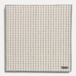 Eden Badteppich 60X60 cm (nature/black)