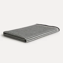 Eden Handtuch 45X90 cm (black/nature)