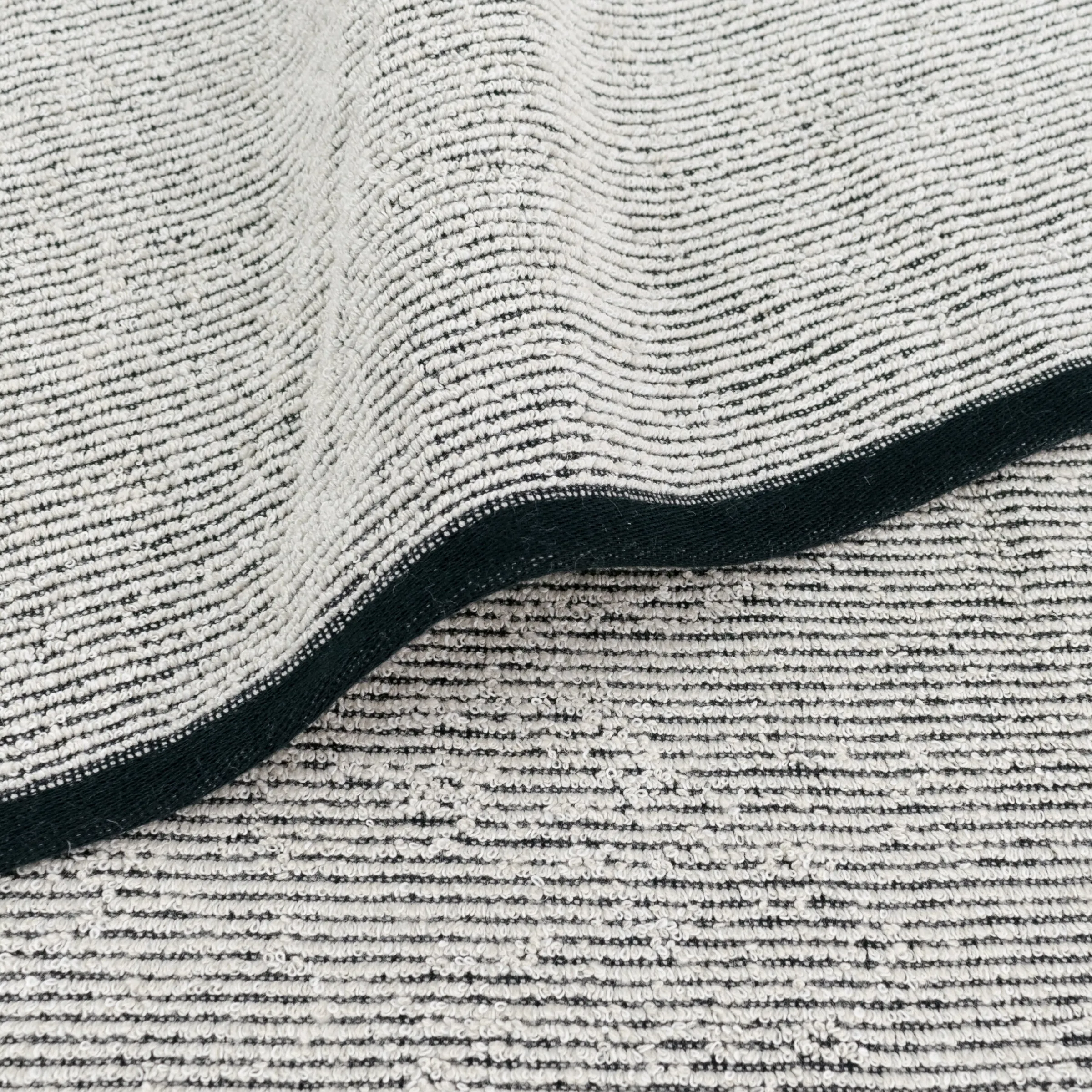 Eden Handtuch 50X100 cm (nature/black)