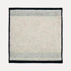 Eden Seiftuch 30X30 cm (nature/black)