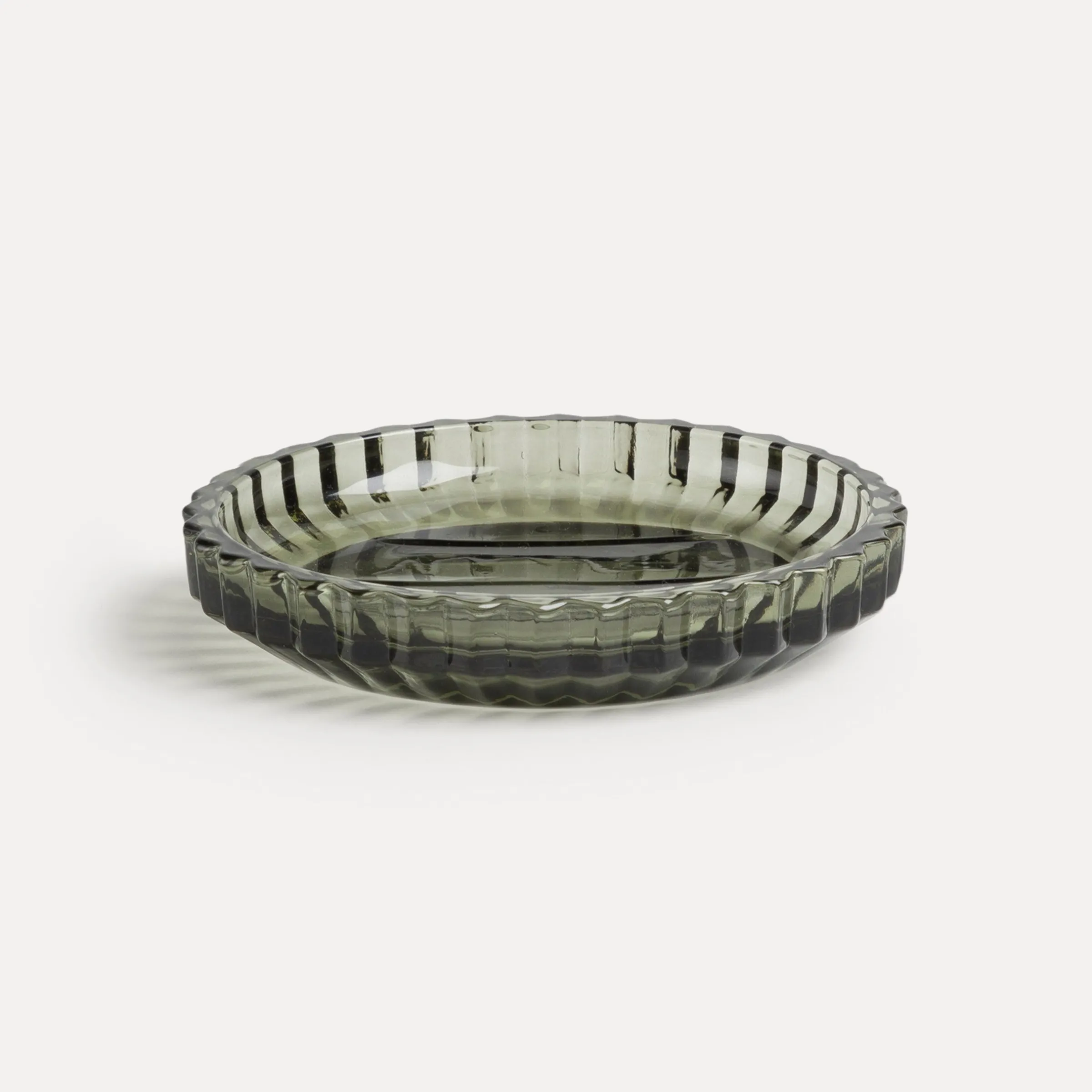 Glass Seifenschale, olive (grün) (olive)