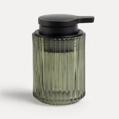 Glass Seifenspender, olive (grün) (olive)