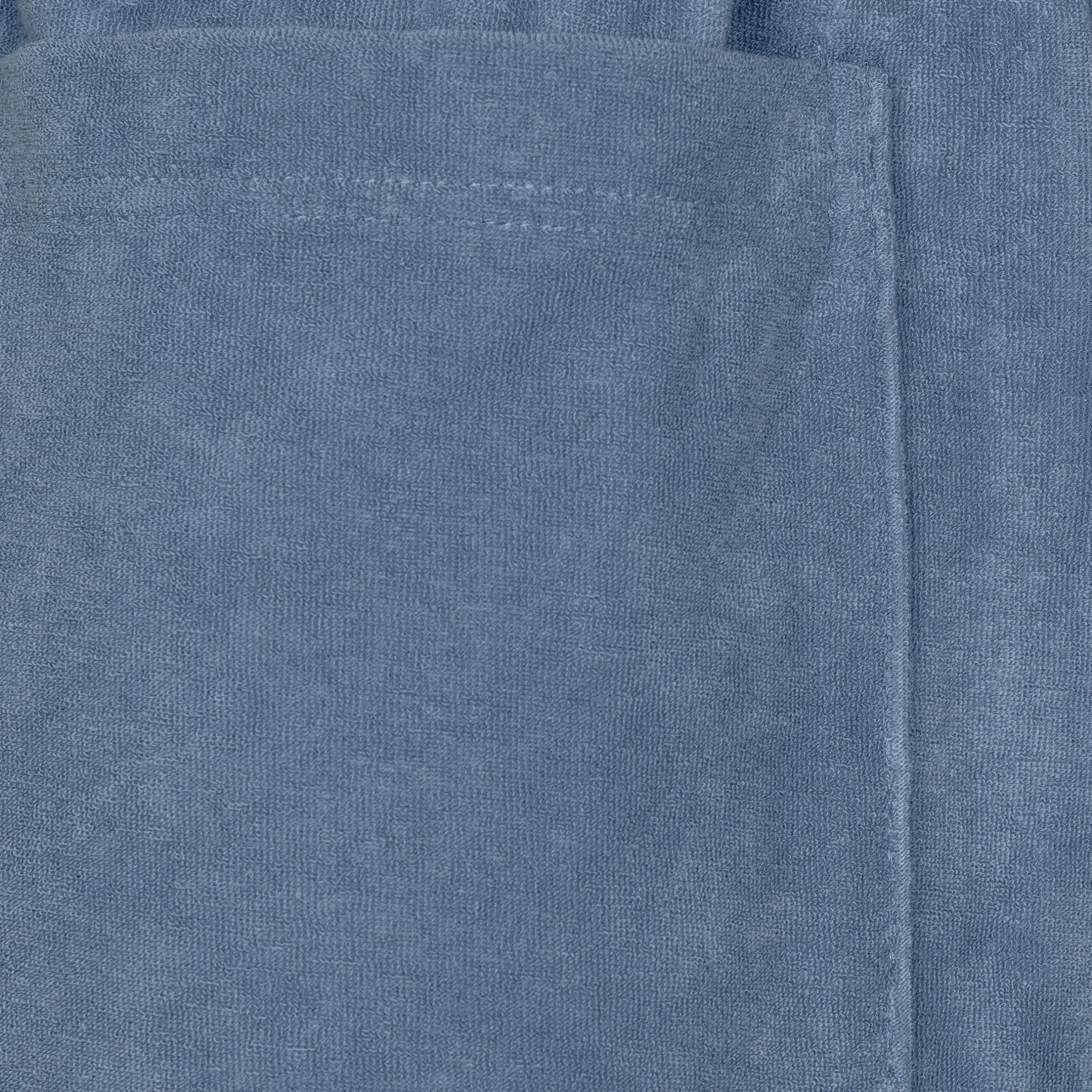 Homewear Bademantel mit Kapuze blau (steel blue)