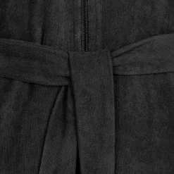 Homewear Bademantel mit Kapuze grau (dark grey)