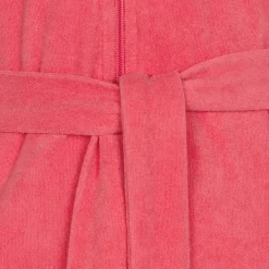 Homewear Bademantel mit Kapuze rot (coral)