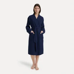 Homewear Kimono blau (deep sea)