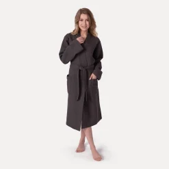Homewear Kimono grau (graphite)