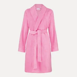 Homewear Schalkragenmantel pink (flamingo)