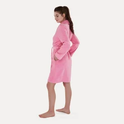 Homewear Schalkragenmantel pink (flamingo)