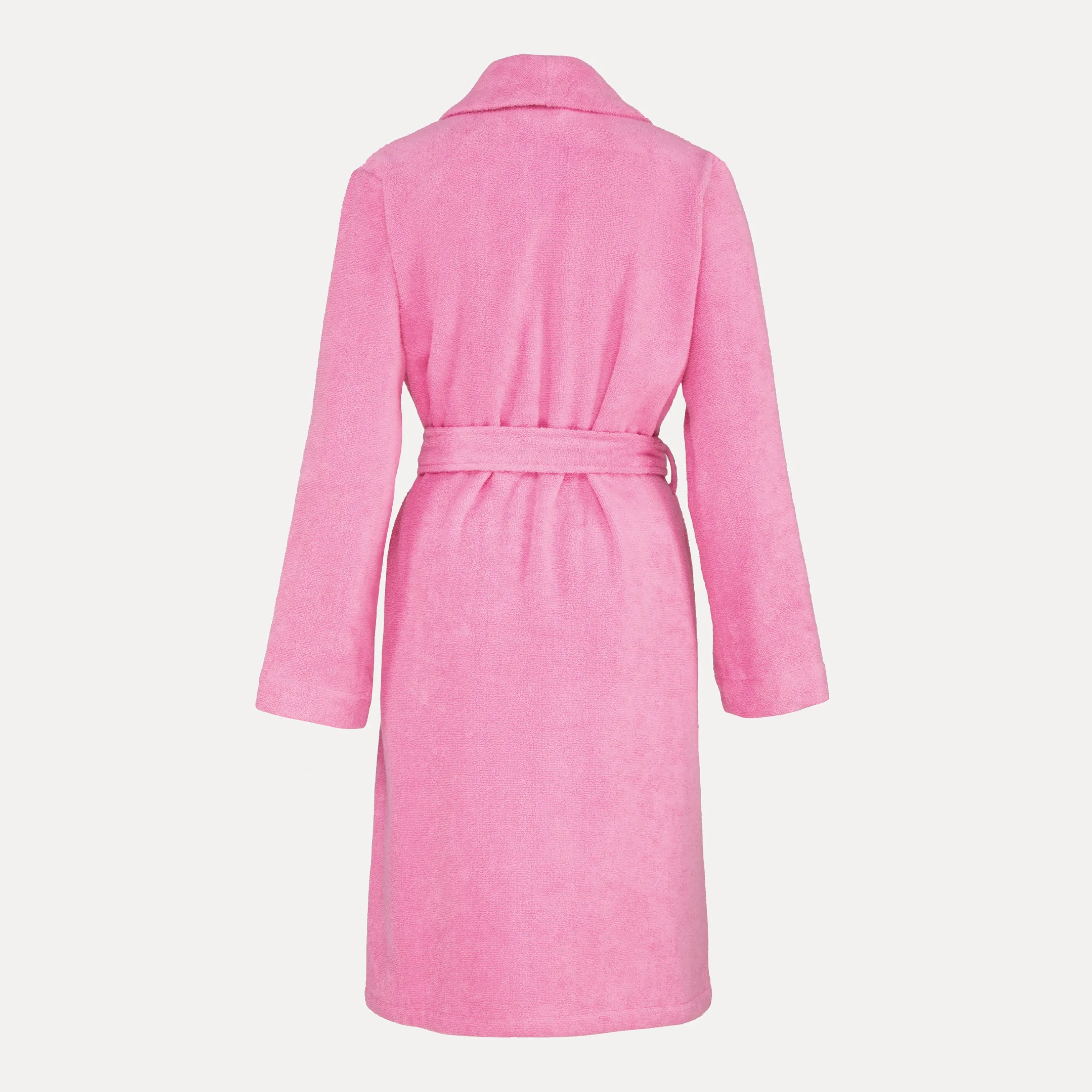 Homewear Schalkragenmantel pink (flamingo)