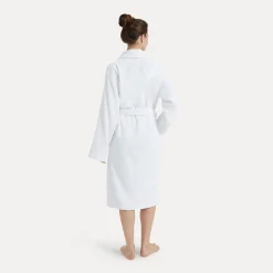 Homewear Schalkragenmantel weiß (snow)