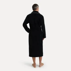 Homewear Schalkragenmantel schwarz (black)