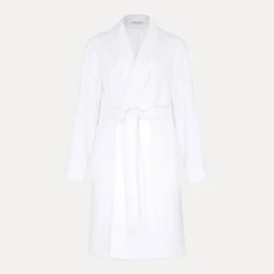 Homewear Schalkragenmantel weiß (snow)