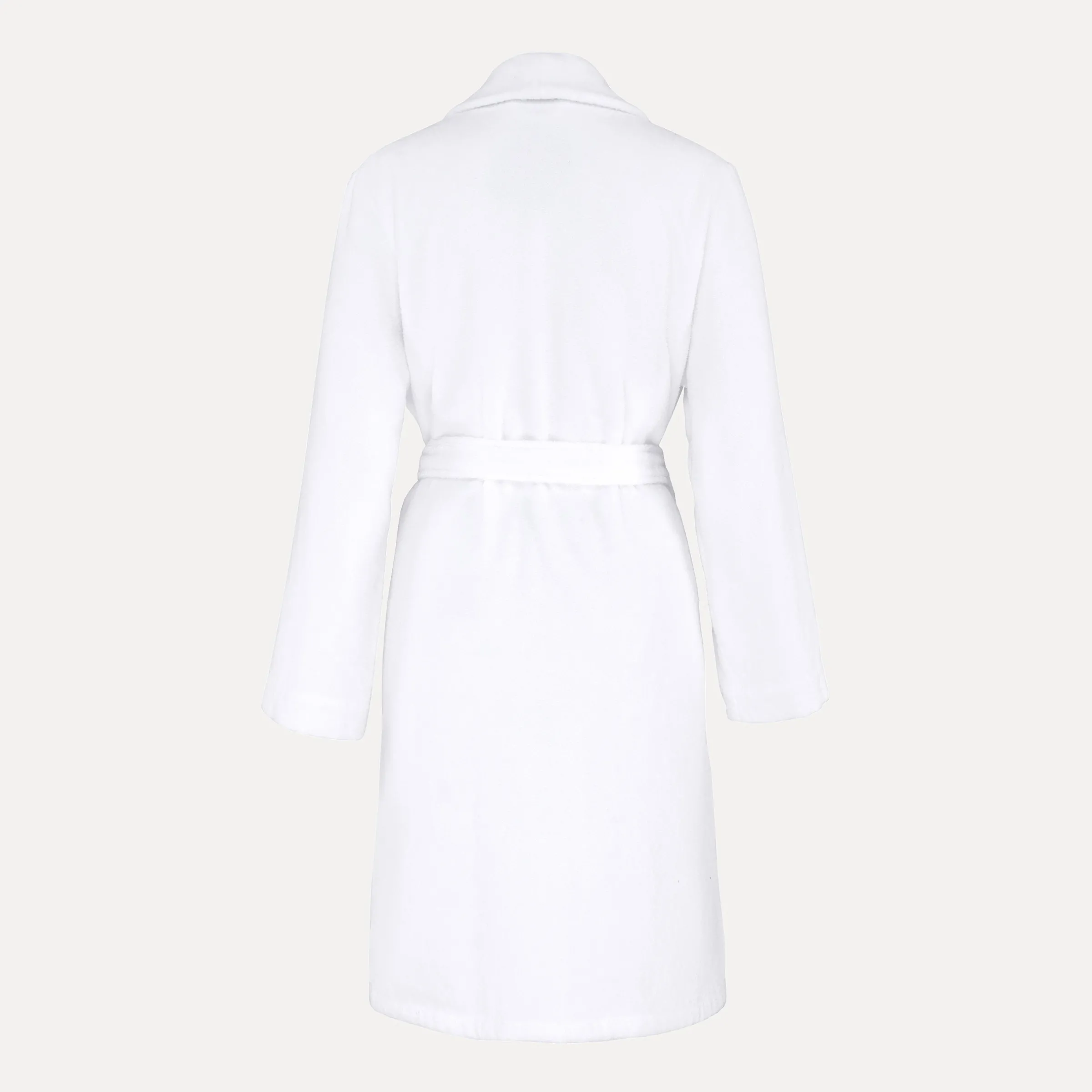 Homewear Schalkragenmantel weiß (snow)