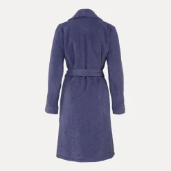 Homewear Schalkragenmantel lila (blueberry)