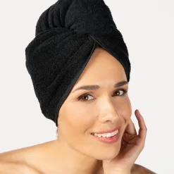 Homewear Turban 27X67 cm (black)