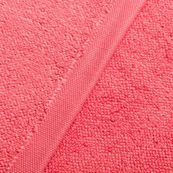 Monochrome Duschtuch 67X140 cm (coral)