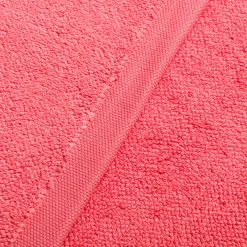 Monochrome Handtuch 50X100 cm (coral)