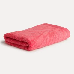 Monochrome Handtuch 50X100 cm (coral)