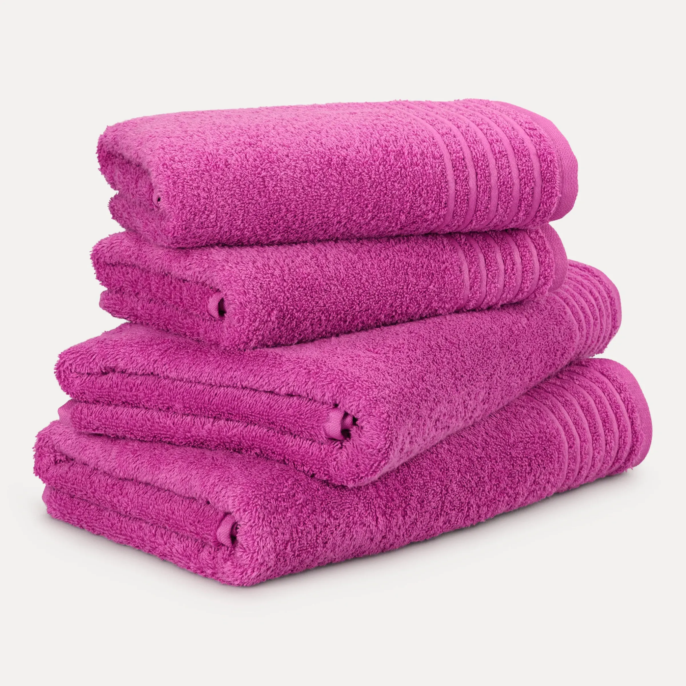 New Classic Handtuchset 4-TLG (raspberry)