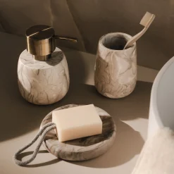 Noble Marble Zahnbürstenhalter, cashmere (beige) (cashmere)