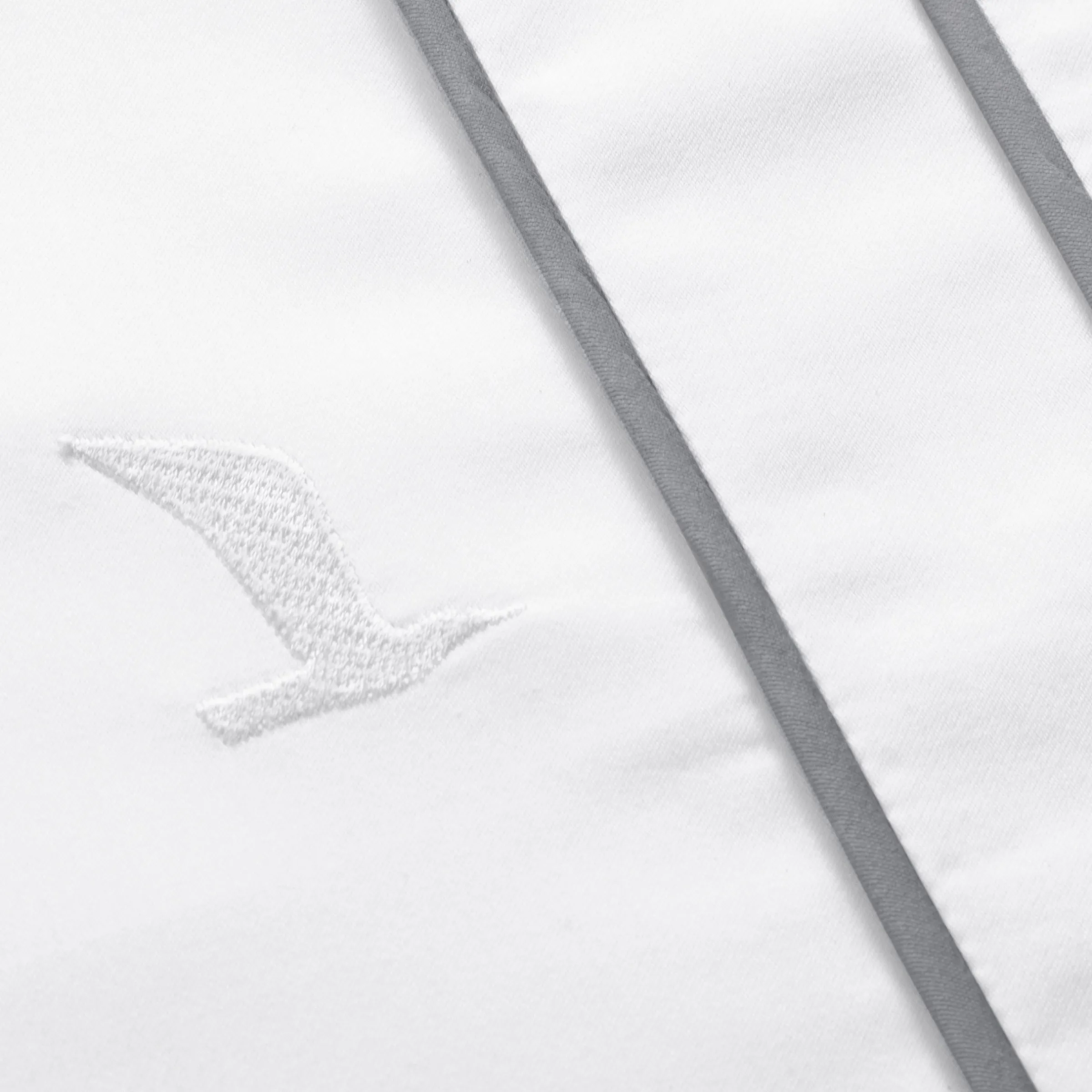 Noblesse Bettwäsche (white/grey)