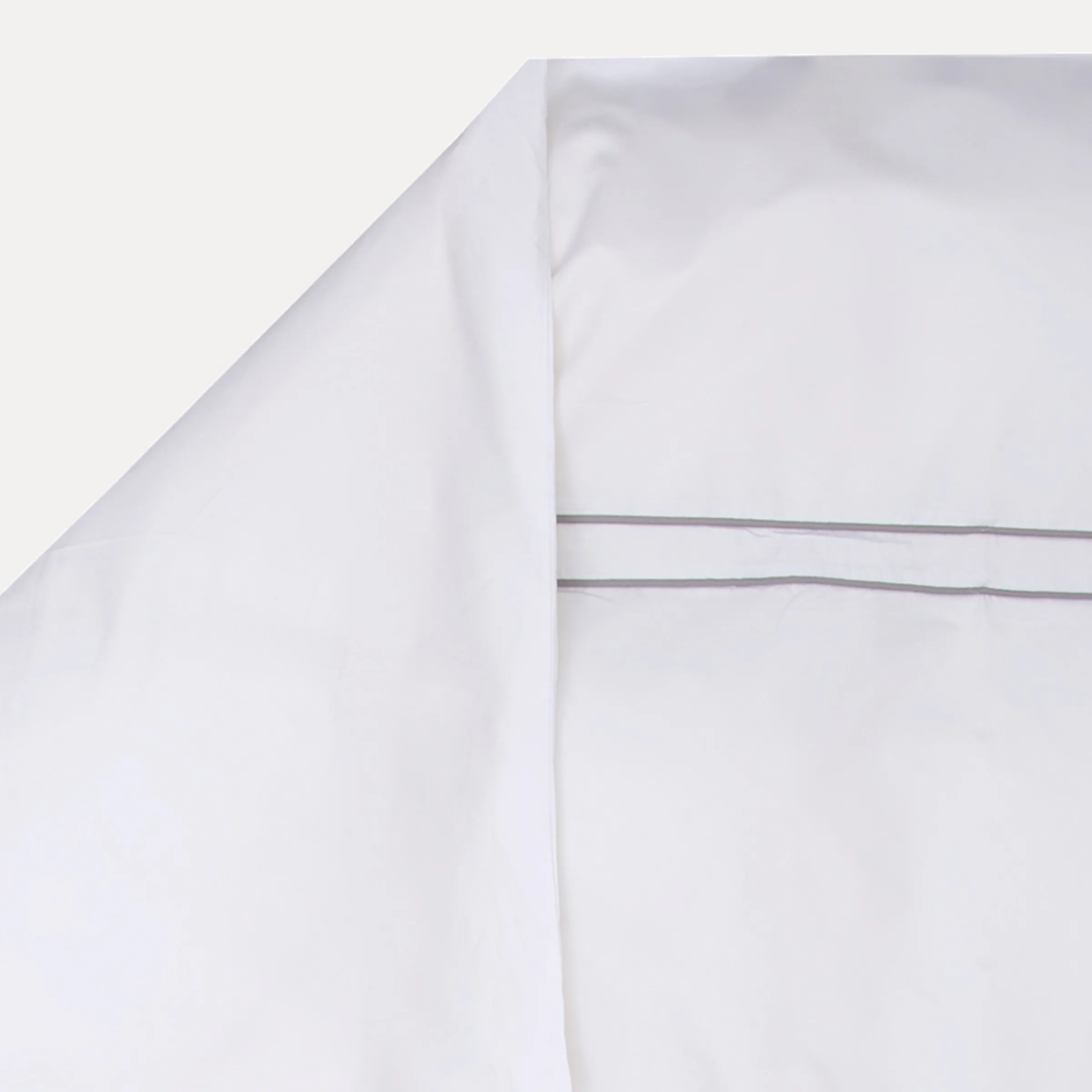 Noblesse Bettwäsche (white/grey)