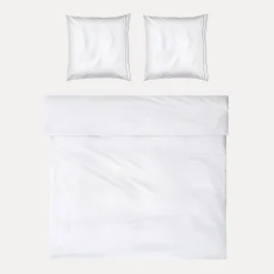Noblesse Bettwäsche (white/grey)