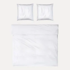 Noblesse Bettwäsche (white/light blue)