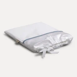 Noblesse Kissenbezug (white/light blue)