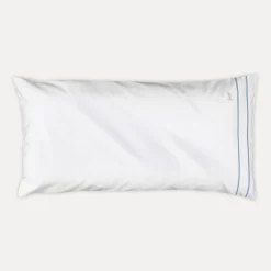 Noblesse Kissenbezug (white/light blue)