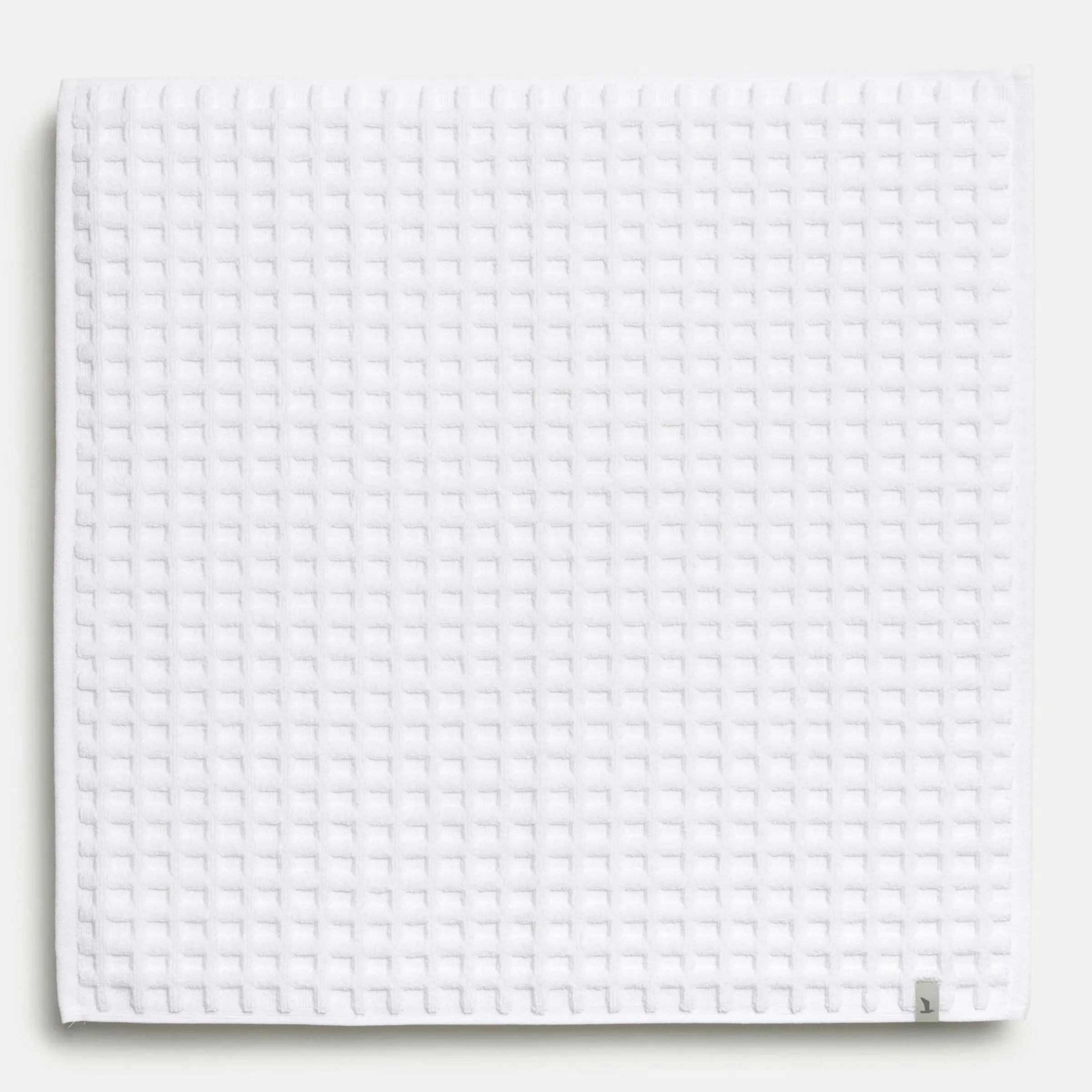 Piquée Badteppich 60X60 cm (snow)